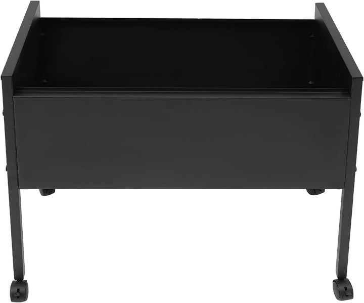 Hängemappenwagen, Rollbarer Aktenschrank mit Universalrollen Aktenordner Büroschrank für Büros Konfe