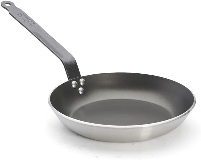 De Buyer 'Choc' Pfanne rund antihaftbeschichtet, Aluminium, grau, Diamètre 26 cm, Diamètre 26 cm