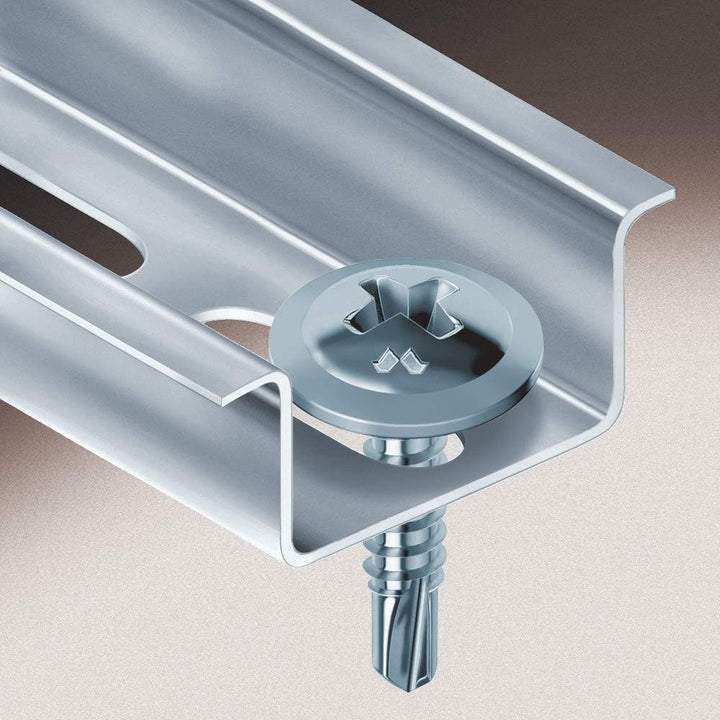 Schrauben Bohrschrauben Drillex verzinkt FFLL breit 4.2x16 mm Breiter Flanschkopf, 4.2x16 mm Breiter
