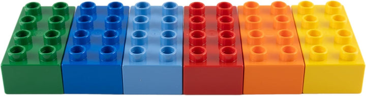 LEGO® DUPLO® 2x4 Steine 3011 – 20x Bausteine bunt gemischt NEU – Klassische Grundbausteine, individu