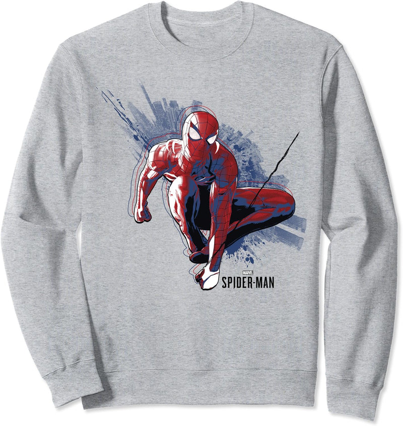 Marvel Spider-Man Game Spider-Man Portrait Sweatshirt
