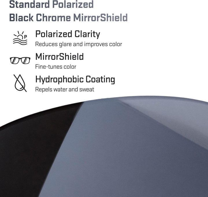 REVANT Ersatzgläser für Oakley Half Jacket 2.0 Sonnenbrillen Black Chrome Mirrored - Polarisiert, Bl