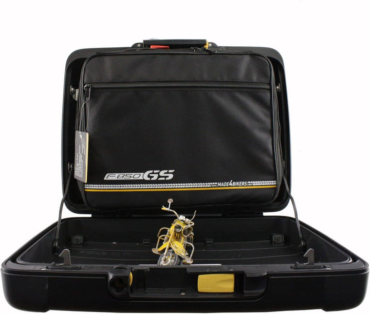 made4bikers Promotion-Bag: Komplettset Innentaschen TopCase UND Koffer passend für BMW F850GS (K81)