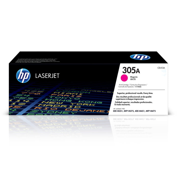 HP 305A (CE413A) Rot Original Toner für HP Laserjet Pro M351, M375nw, M451, M475, magenta