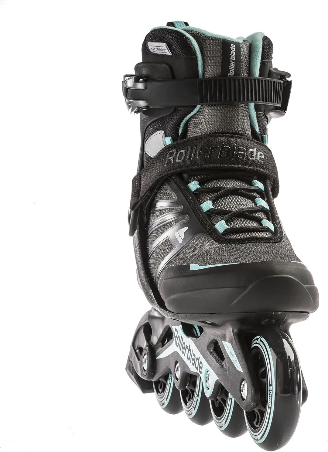Rollerblade Damen Zetrablade Inlineskate 235 Black/Light Blue, 235 Black/Light Blue