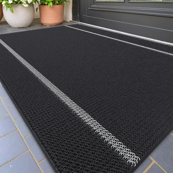 Color G Fussmatte Aussen Innen 43.5 x 75cm, Schmutzfangmatte Aussen rutschfest Wetterfest, Fussmatte