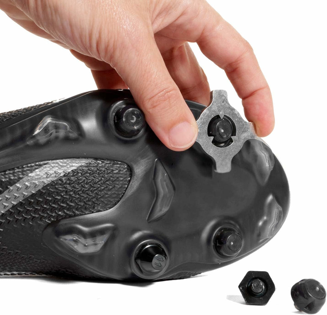 STUDIAMONDS Gummistollen für Fussballschuhe - 12X Fussballstollen Standardgewinde mit 2X Stollenschl
