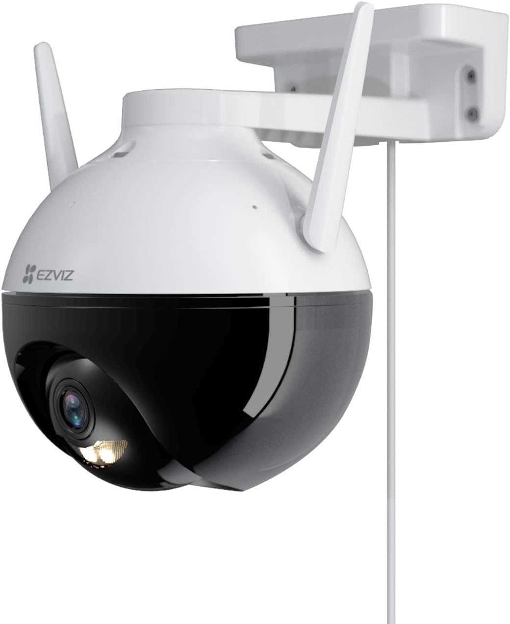 EZVIZ 1080P WLAN IP Kamera, Überwachungskamera mit 30 Meter Farbnachtsicht, KI Personenerkennung, Ak