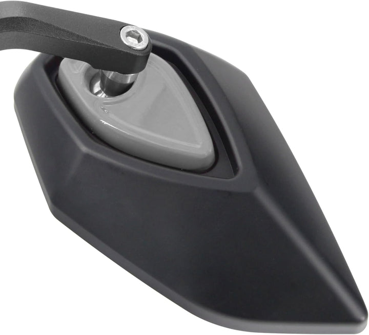 Area1 universal Motorrad Lenkerendenspiegel Rückspiegel Paar e-geprüft kompatibel mit Duke SMC/R MT0