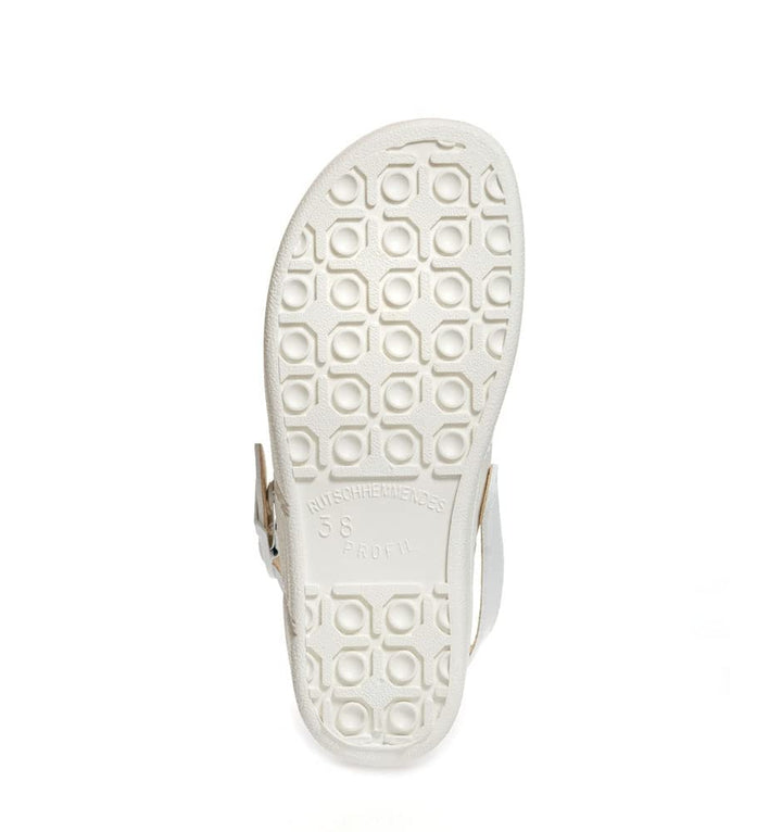 Abeba Clog 5013 - the original,Berufsschuh-Clog, Glattleder, weiss, zertifiziert, 36 36 EU, 36 EU