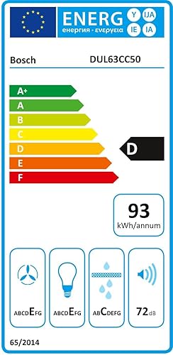 Bosch DUL63CC50 Serie 4 Unterbauhaube, 60 cm breit, Um- & Abluft, LED-Beleuchtung gleichmässige Ausl