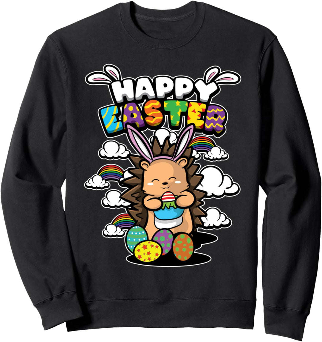 Happy Easter - Ostertiere - Süsser getarnter Igel Sweatshirt