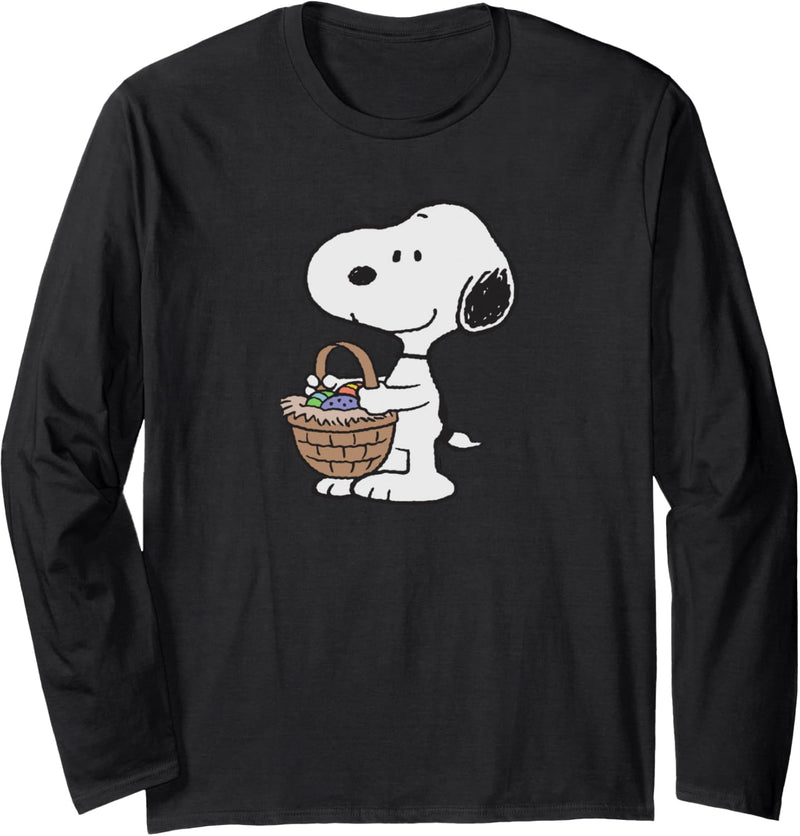 Easter Snoopy Basket Langarmshirt