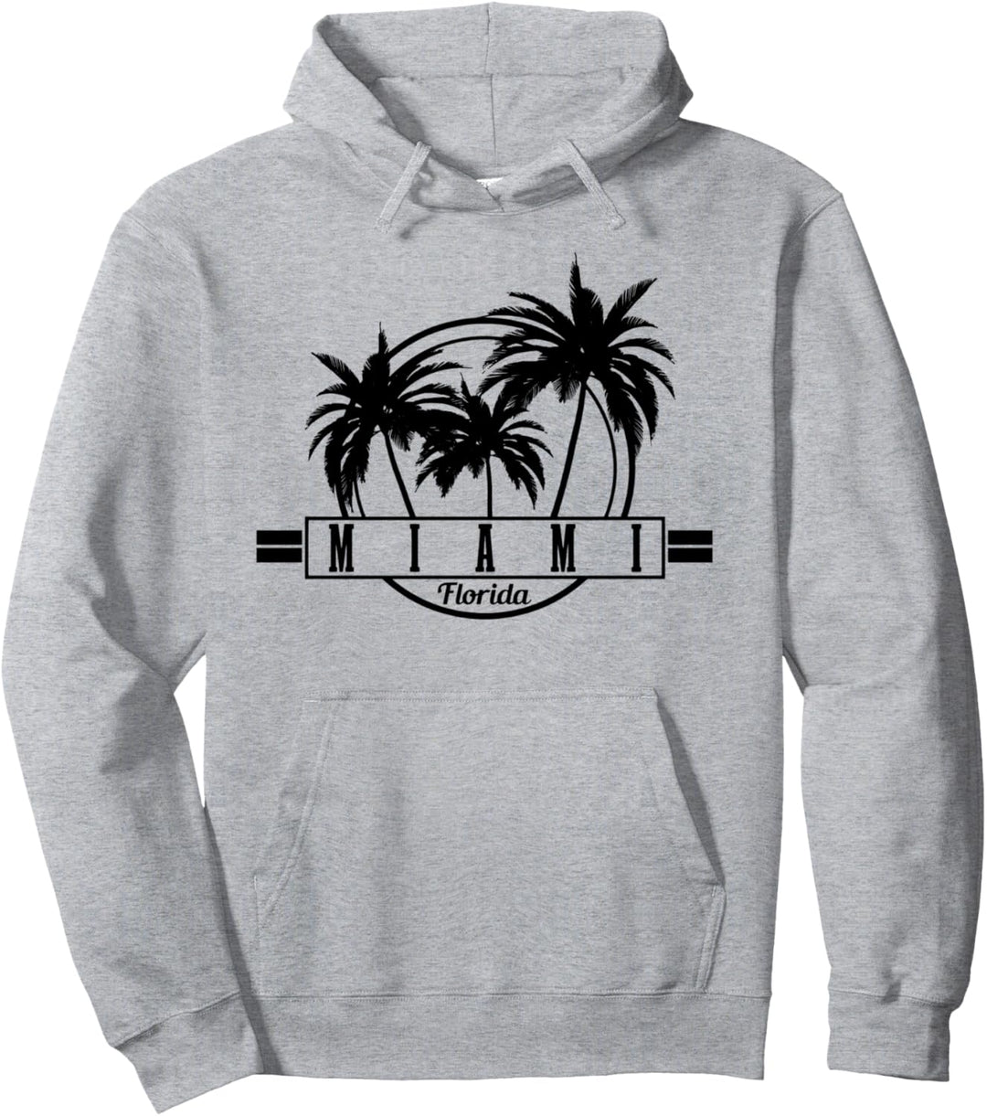 Miami Est. 1896 Florida USA Amerika Geschenk Souvenir Pullover Hoodie