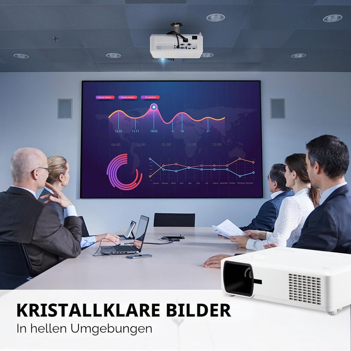 ViewSonic PA700X Beamer, 4500 ANSI Lumen, XGA 1024x768, Kontrastverhältnis 12.500:1, Bildgrösse bis