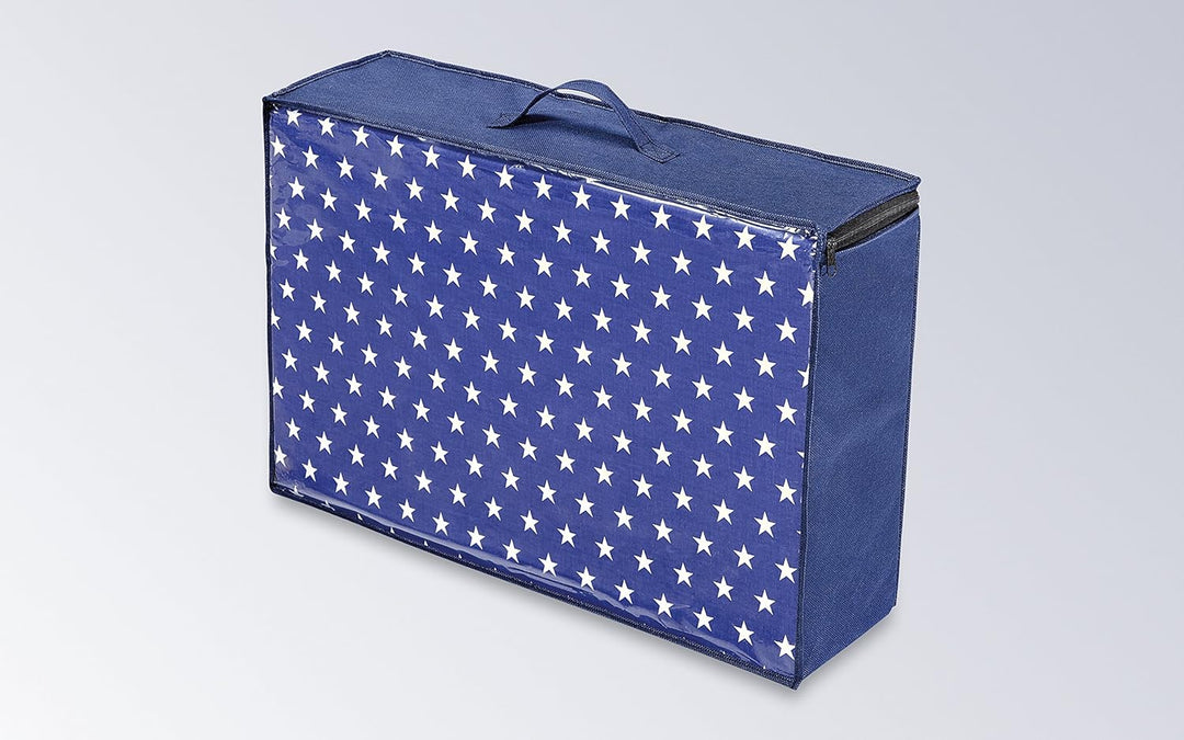 bambini 086603 Kinderreisematratze Star, blau