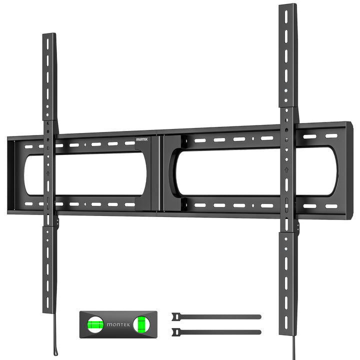 monTEK Heavy Duty Feste TV Wandhalterung, Wandhalterung Fernseher für 37–140 Zoll TVs bis 136 kg, 32