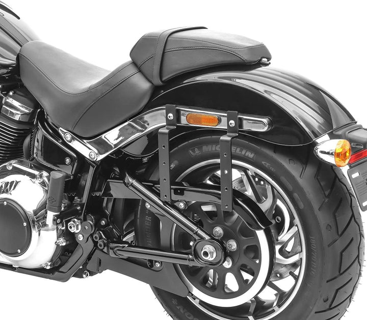 Craftride Seitenkoffer NV je 20l + Haltesatz für Chopper/Custombike Special CB43009