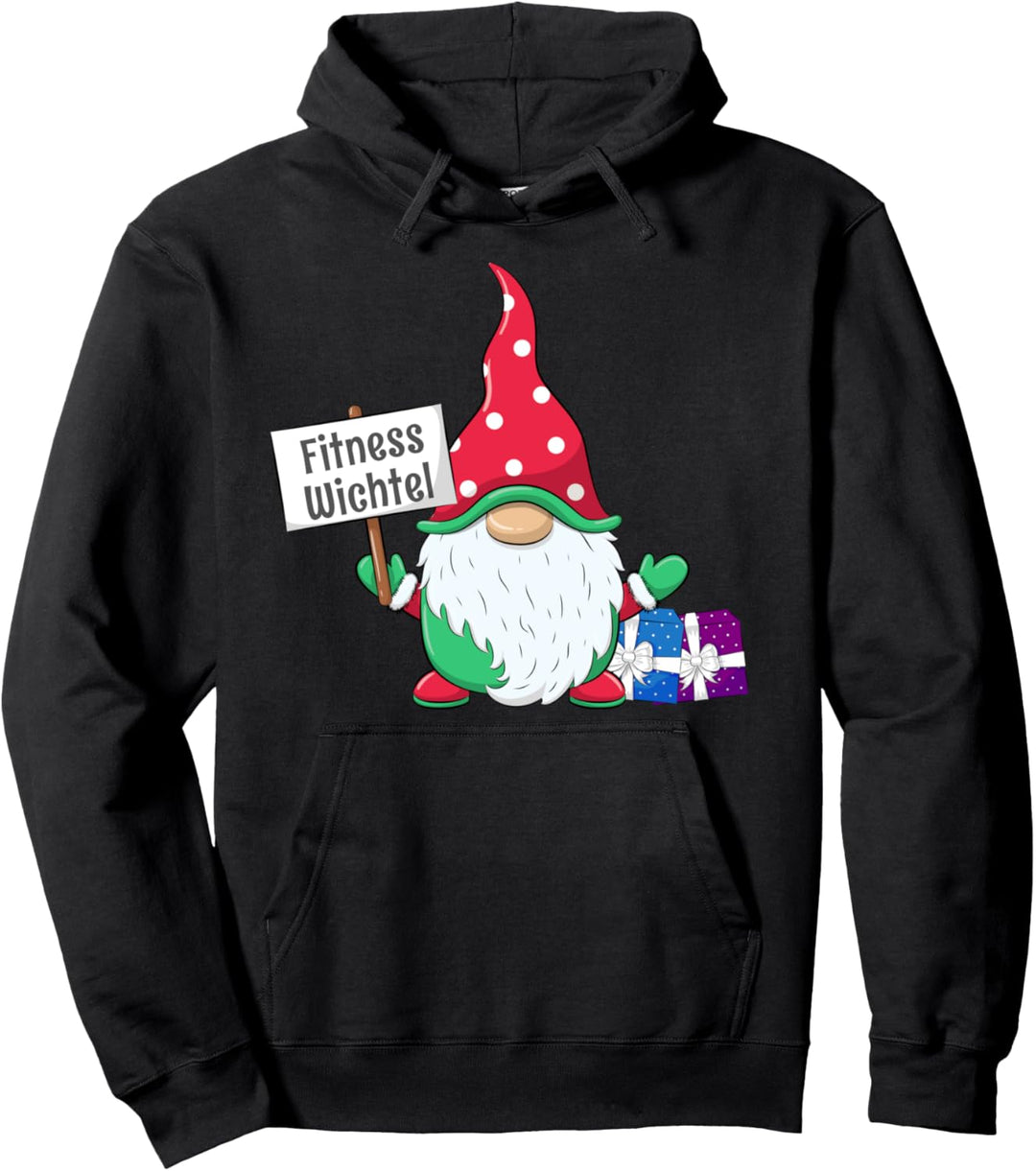 Fitness Wichtel Partnerlook Familien Outfit Weihnachten Pullover Hoodie