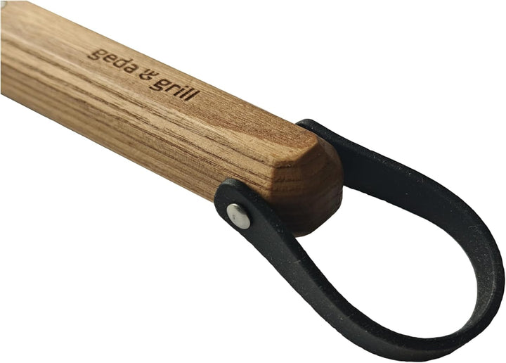 GEDA Grill Edelstahl Grillbesteck Set, Grillspachtel und Grillschaber, BBQ Tool Set für Plancha und