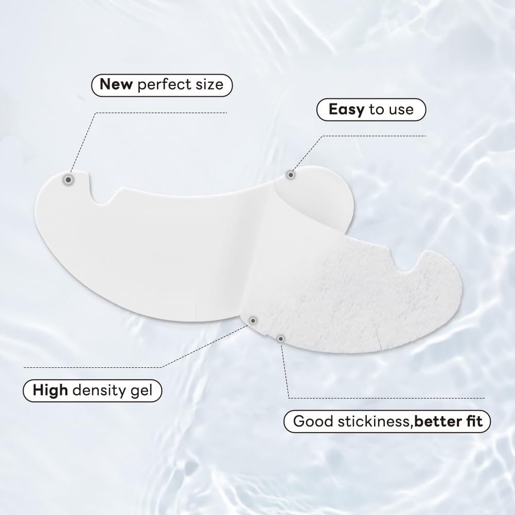 Lunamoon 100 Paar Augenpads Wimpernverlängerung Wimpernpads Wimpernverlängerung Pads Eyelash Extensi