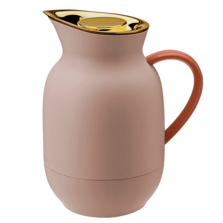 Stelton Isolierkanne Amphora - Kaffeekanne, Thermoskanne, Thermosflasche - 1-Liter-Kunststoffkanne m