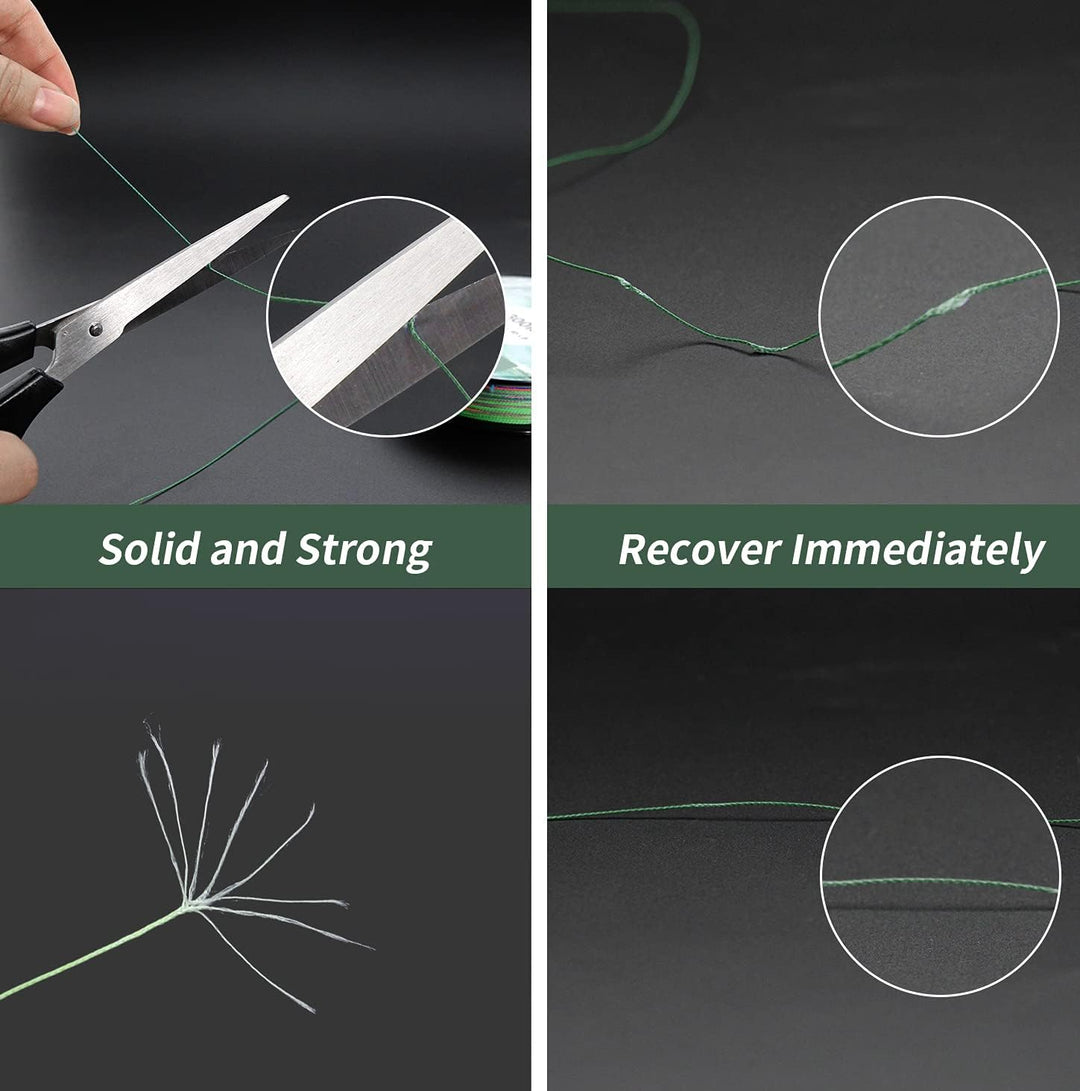 Geflochtene Angelschnur 8Fach 300M/500M/1000M Stark PE Schnur Farbecht 0.1-0.3mm 14-45LB 0.28MM 40LB