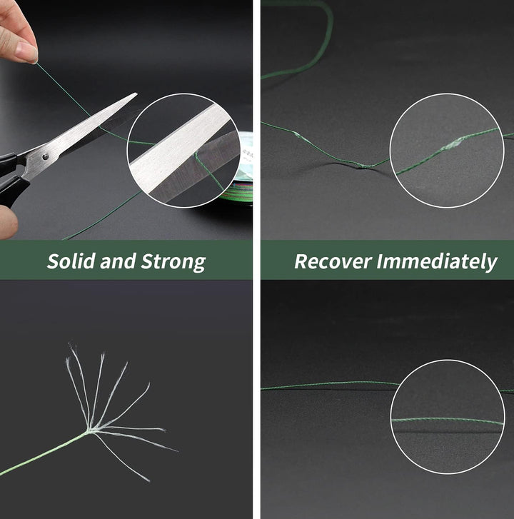 Geflochtene Angelschnur 8Fach 300M/500M/1000M Stark PE Schnur Farbecht 0.1-0.3mm 14-45LB 0.28MM 40LB