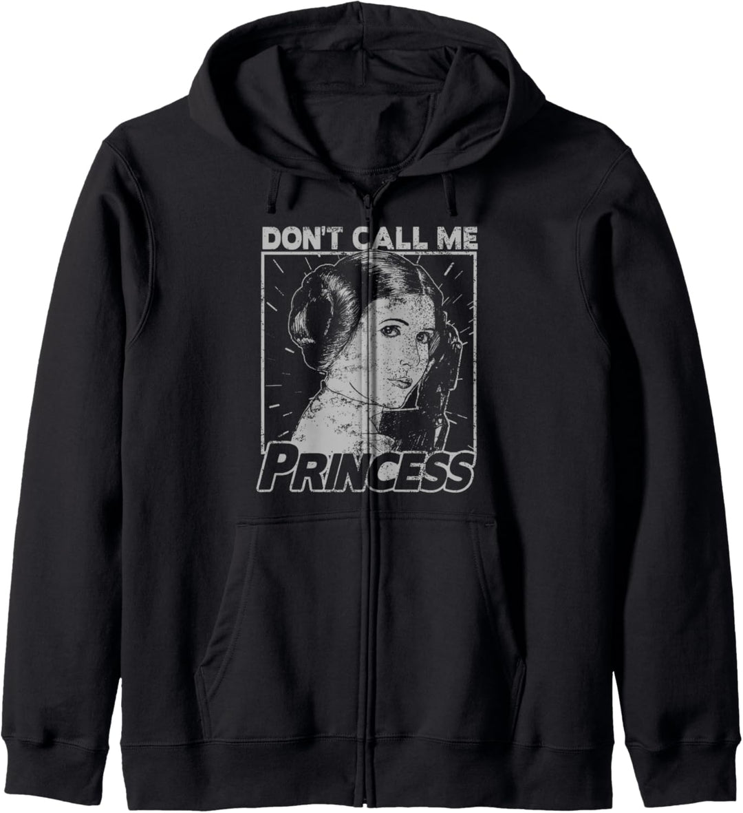 Star Wars Princess Leia Don't Call Me Princess Poster Kapuzenjacke