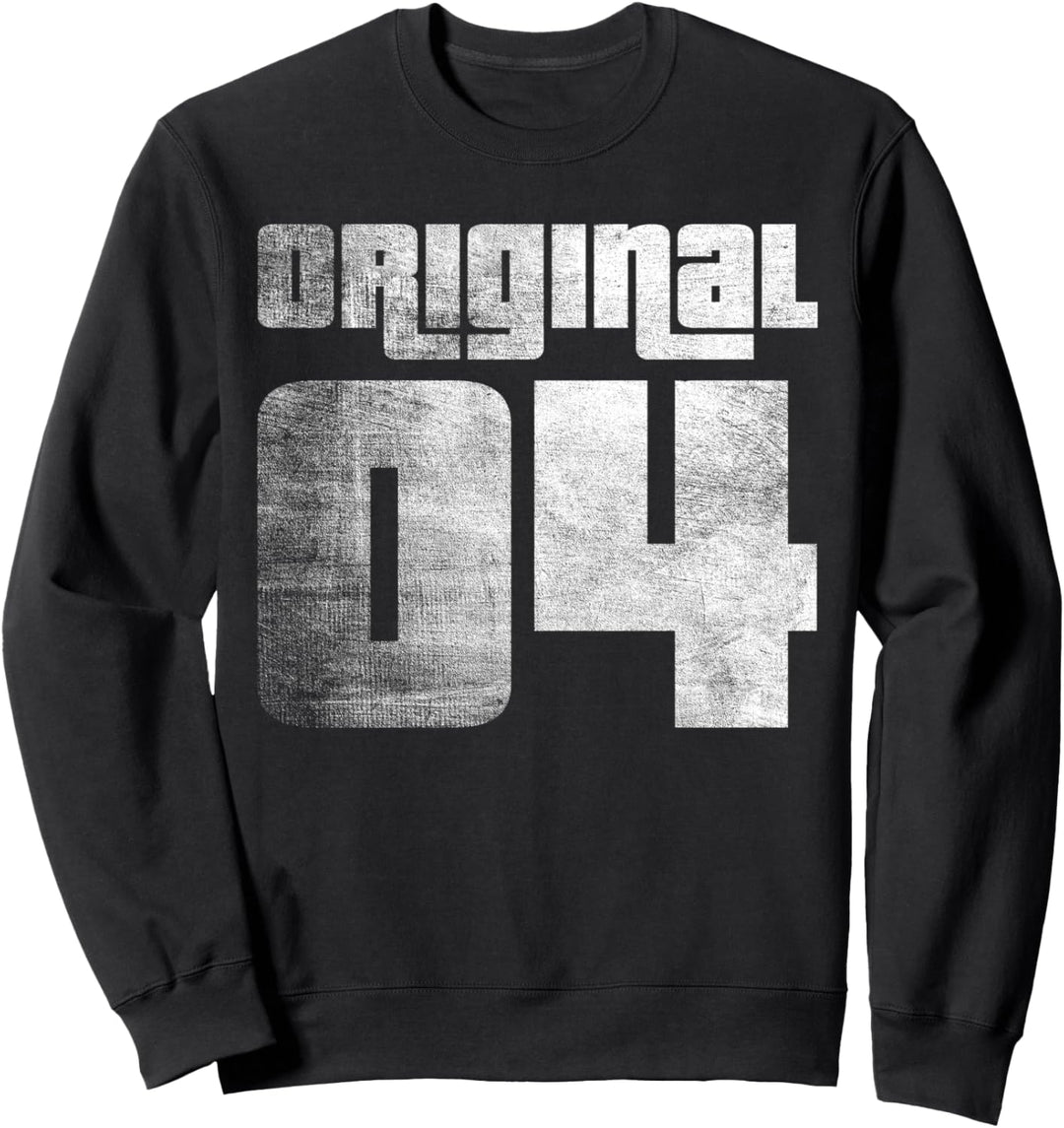 20. Geburtstag Mann Frau 20 Jahre 2004 Deko Lustig Geschenk Sweatshirt