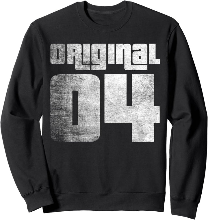 20. Geburtstag Mann Frau 20 Jahre 2004 Deko Lustig Geschenk Sweatshirt