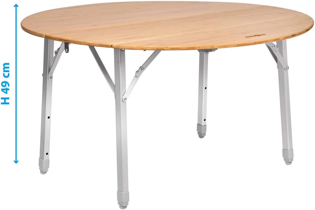 BRUNNER Camperking R Klapptisch, Metall Bambus