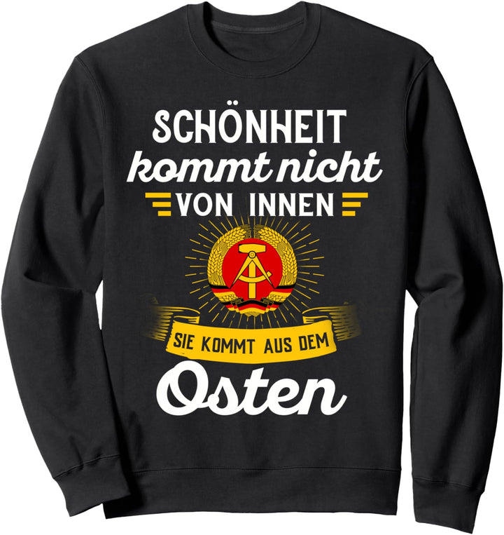 Ossi Geschenk Männer NVA Osten DDR Frauen Ostdeutschland Sweatshirt