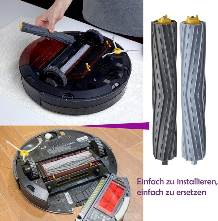 Ersatzteile für Roomba, Ersatzwalzenbürsten für Roomba 800 &amp; 900 Serie 800 850 860 861 866 870 880 8