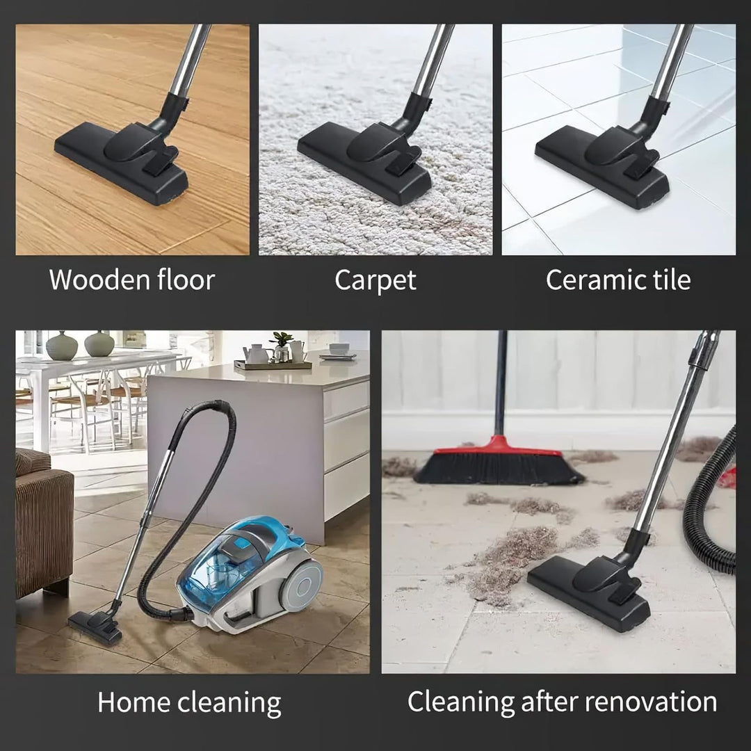 Beutelloser Staubsauger, leistungsstarker Bodenstaubsauger 2800W, HEPA Filter Bodendüse für Parkett,
