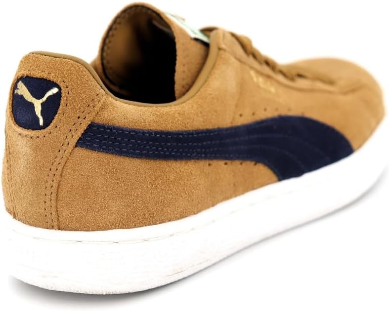 Puma Classic 356568, Unisex-Erwachsene High-Top Sneaker 37 EU Beige Bistre Peacoat, 37 EU Beige Bist