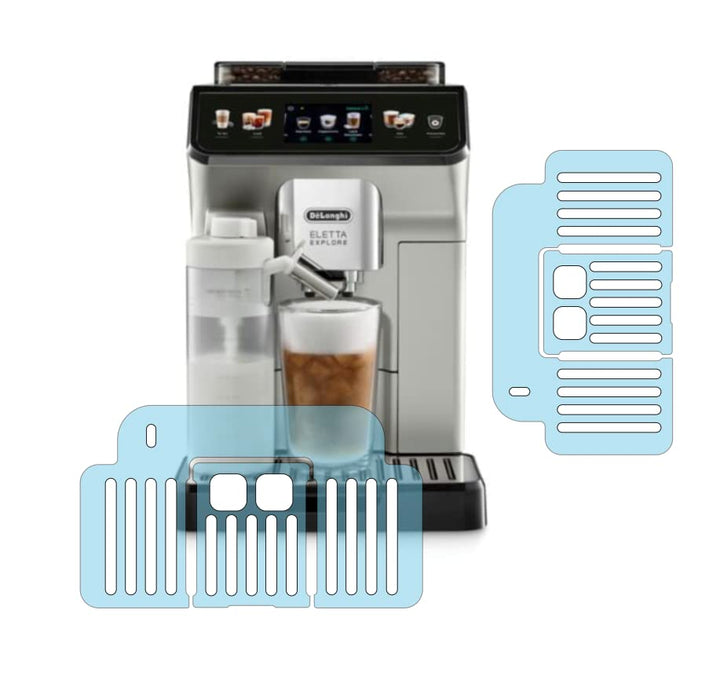 5 x Schutzfolie passend für DeLonghi Eletta Explore/Explore Cold Brew ECAM 450.76 T - 450.55 S - 452