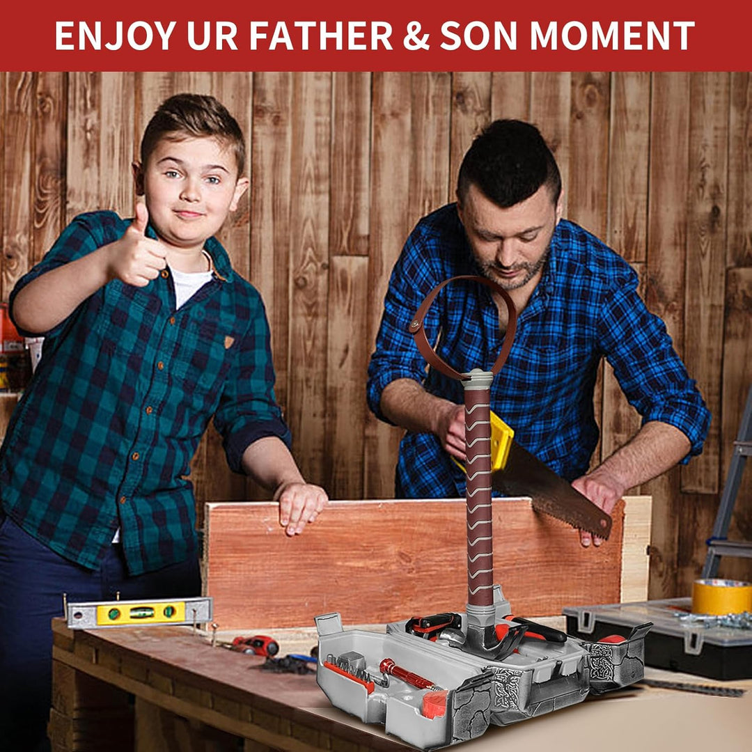 Hammer-Werkzeug-Set, tägliche Reparatur gefüllter Haushalt, Werkzeugkoffer, Zange, DIY-Reparatur-Kit