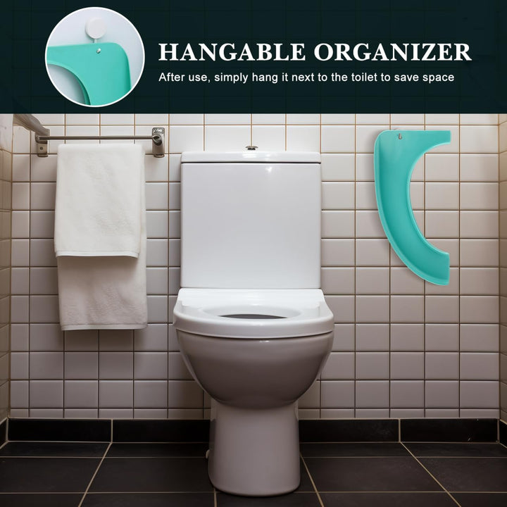 Faltbarer Toilettensitz,Tragbar Reise Wc Sitz Toilettensitz für Unterwegs Tragbar Und Klappbar für R