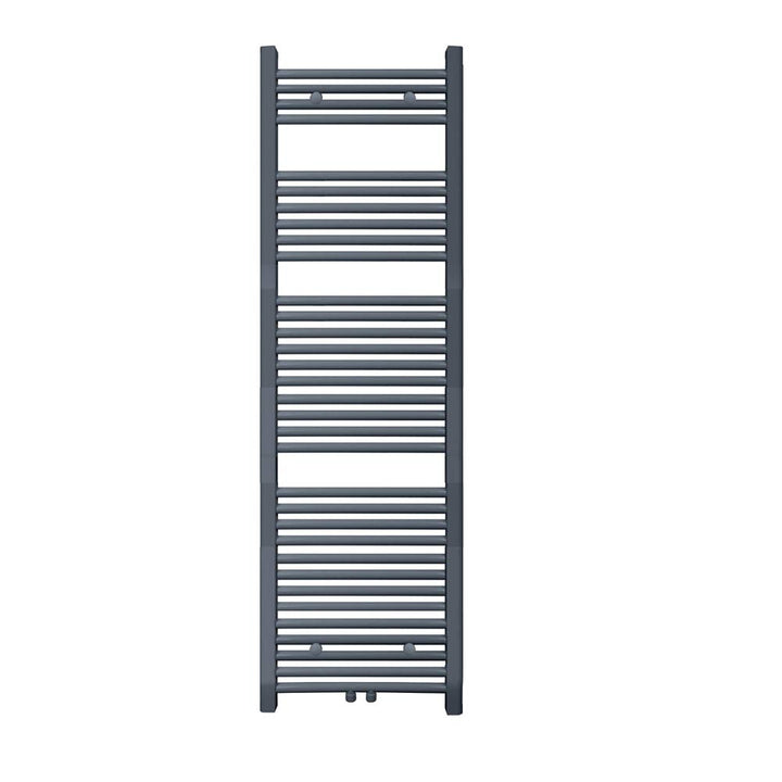 S SIENOC 500 x 1600 mm Anthrazit mittelanschluss Badheizkörper handtuchhalter Heizkörper Handtuchwär