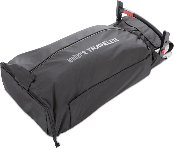 Weber 7030 Schutzhülle für Weber Traveller, Schwarz Single, Transporthülle für Traveler