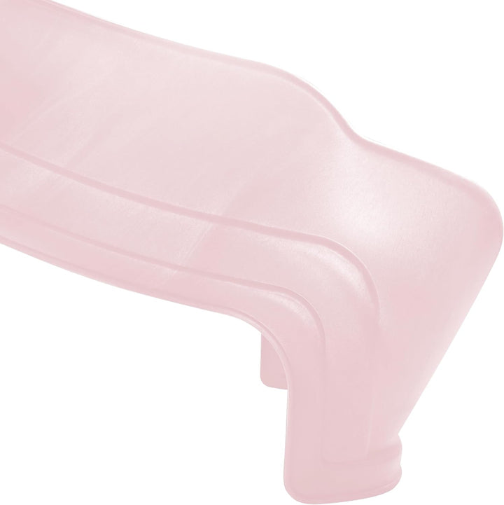 AXI Sky220 Rutsche mit Wasseranschluss Pastellrosa - 220 cm | Anbau Element für Kinder Spielturm/Spi