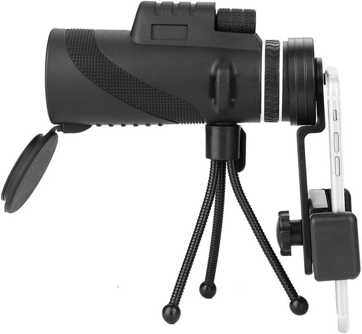 Topiky 40x60 Monocular Telescope 8-Fach Zoomen Manuelle Fokussierung Nachtsicht Grossbildtelefon Mon