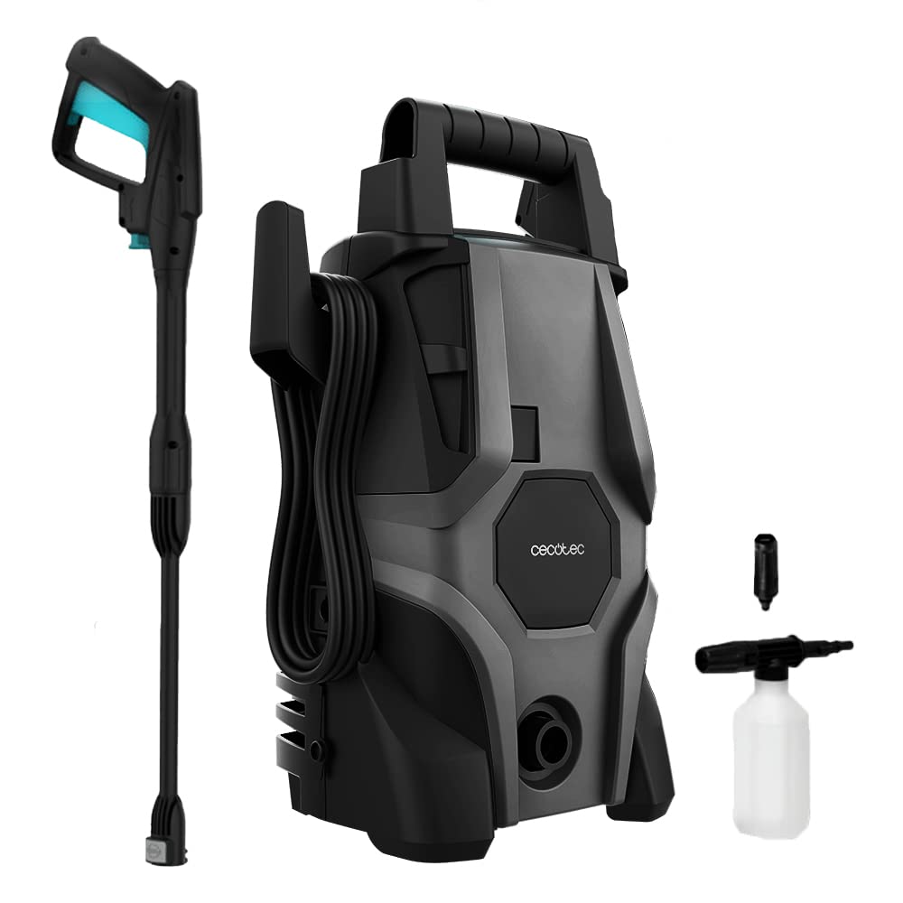 Cecotec Hochdruckreiniger HydroBoost 1400 Essential, 1400 W, Zuhause, Garten oder Auto, Durchfluss v
