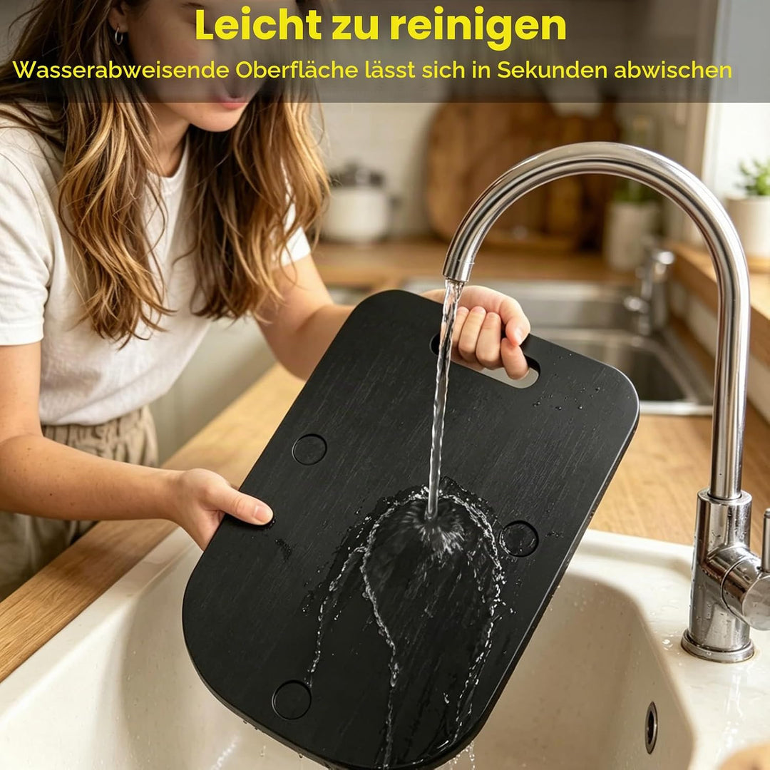 Gleitbrett für Thermomix TM7 mit 360° Lenkrollen, Beweglich in Alle Richtungen &amp; Waagenschutz, Rollb