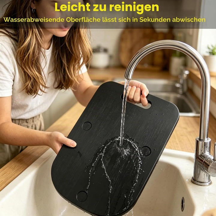 Gleitbrett für Thermomix TM7 mit 360° Lenkrollen, Beweglich in Alle Richtungen &amp; Waagenschutz, Rollb