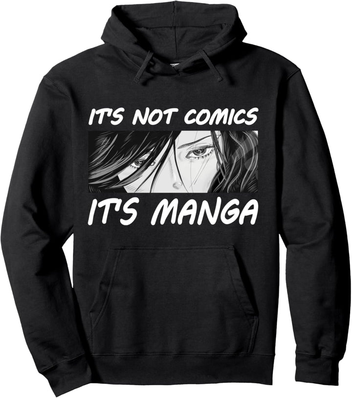 It's Not Cartoons It's Anime - Otaku Cosplay Pullover Hoodie