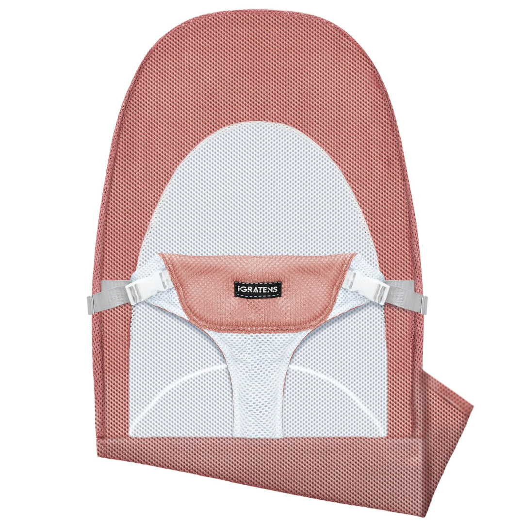 Stoffsitz für Babywippe – Bezug für Babywippe Balance Soft & Bliss, belüftetes Netz, hautfreundlich,