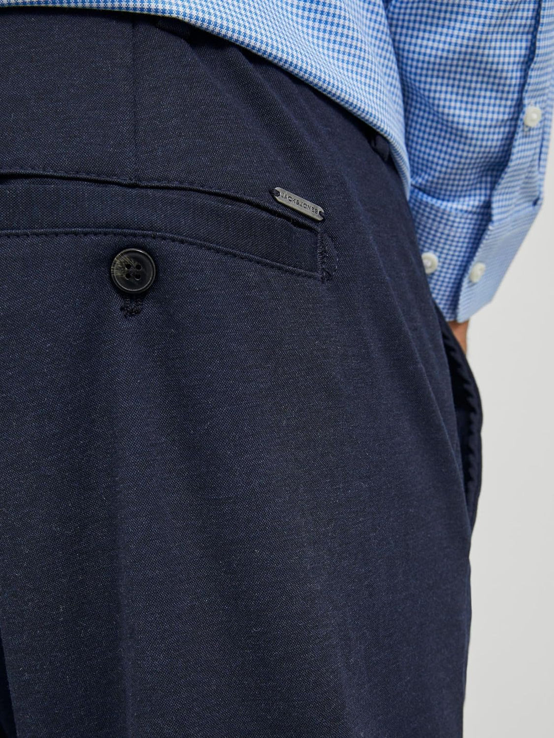 JACK &amp; JONES Herren Jpstmarco Jjdave Lc Noos Pls Chino-Hose, Navy Blazer
