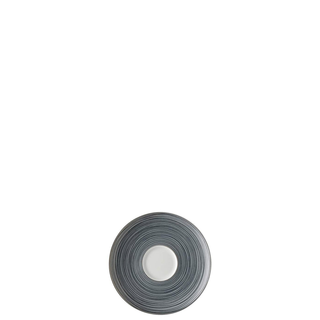 Rosenthal TAC Gropius Stripes 2.0 matt Espresso-Untertasse
